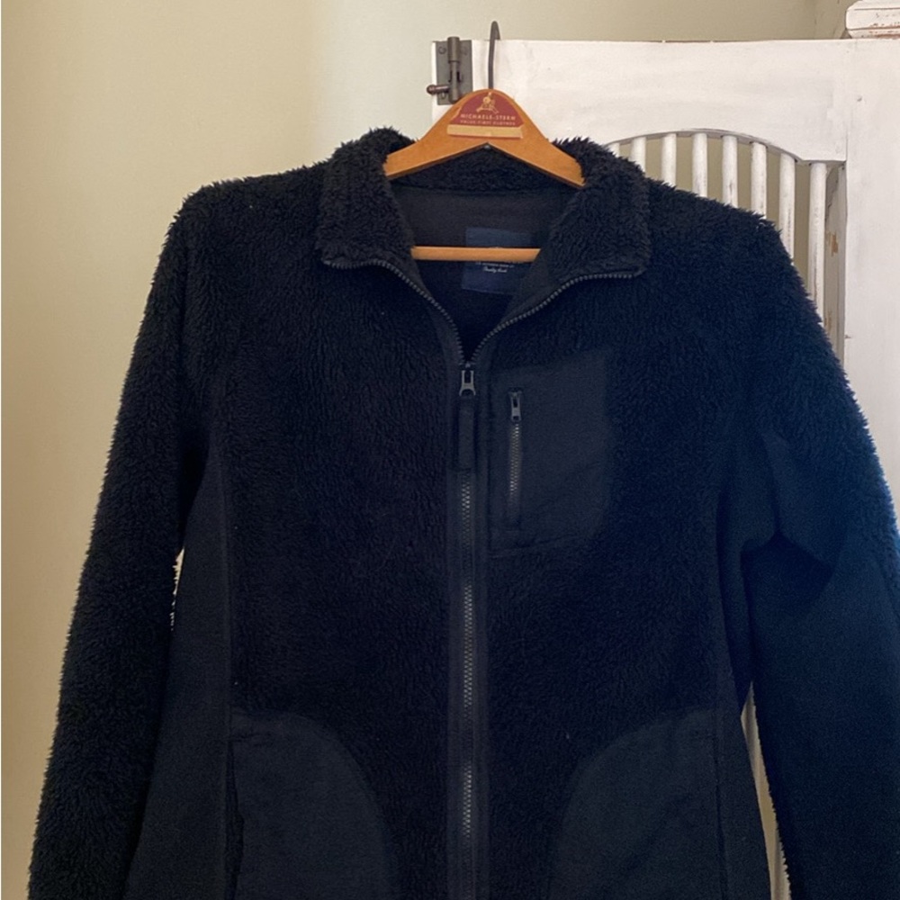 Women’s Black Sherpa Jacket Size L